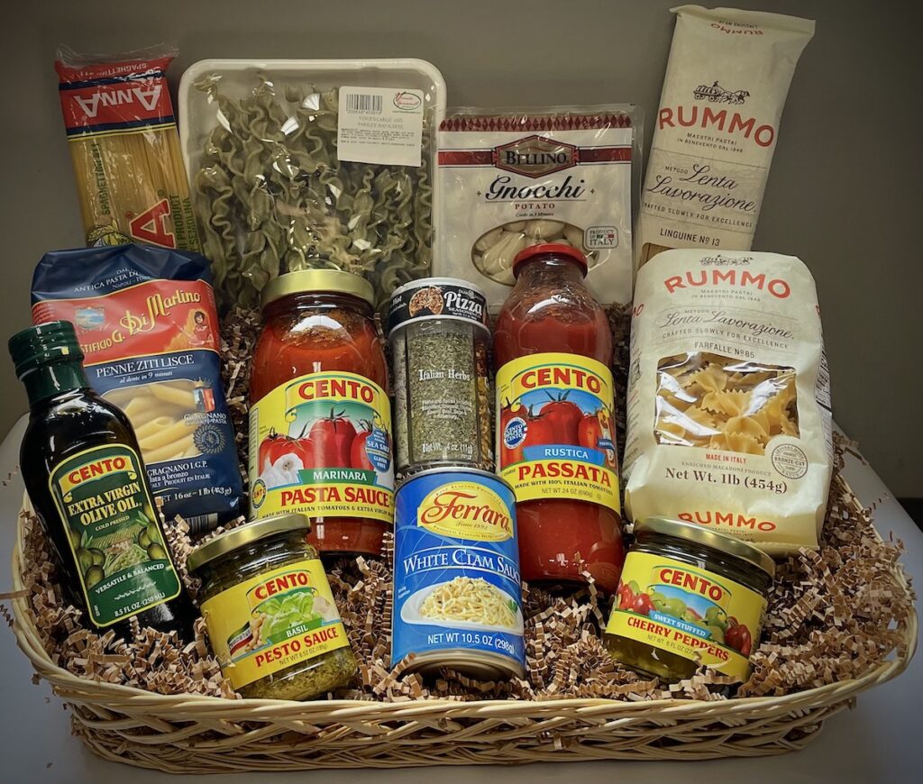 Pasta Collection Basket Vince’s Gourmet Imports