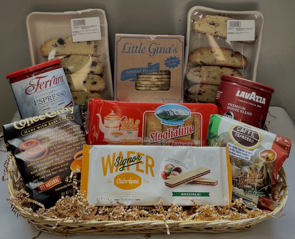 Coffee Lovers Basket Vince’s Gourmet Imports